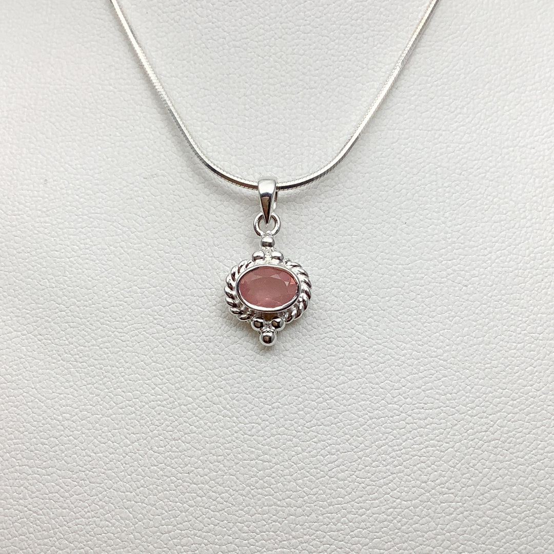 Rose Quartz Pendant - Rocks and Gems Canada