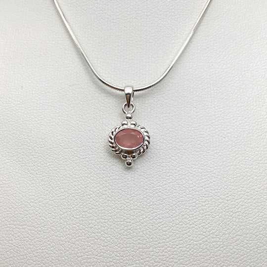 Rose Quartz Pendant - Rocks and Gems Canada