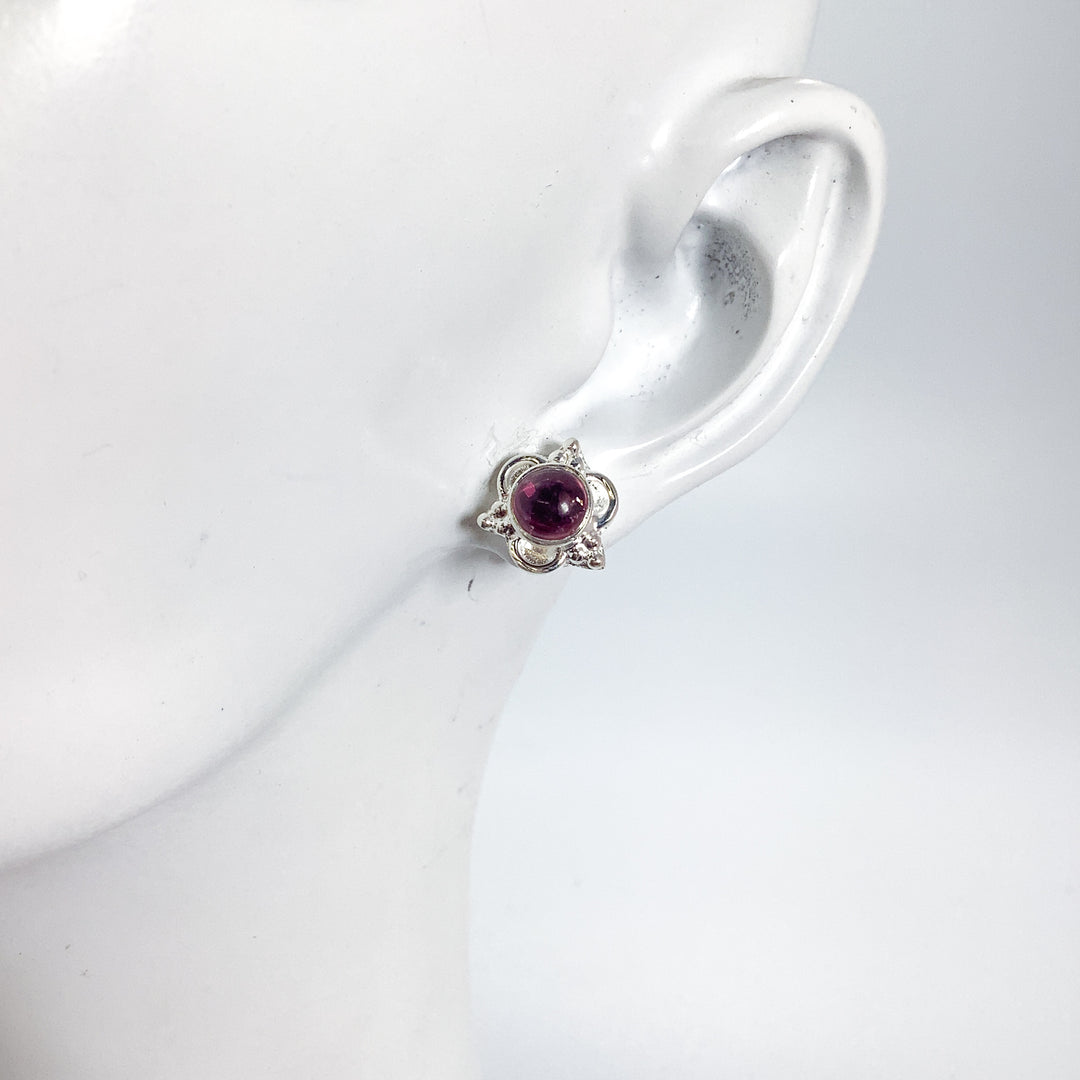 Pink Tourmaline Dangle Earrings - Rocks and Gems Canada