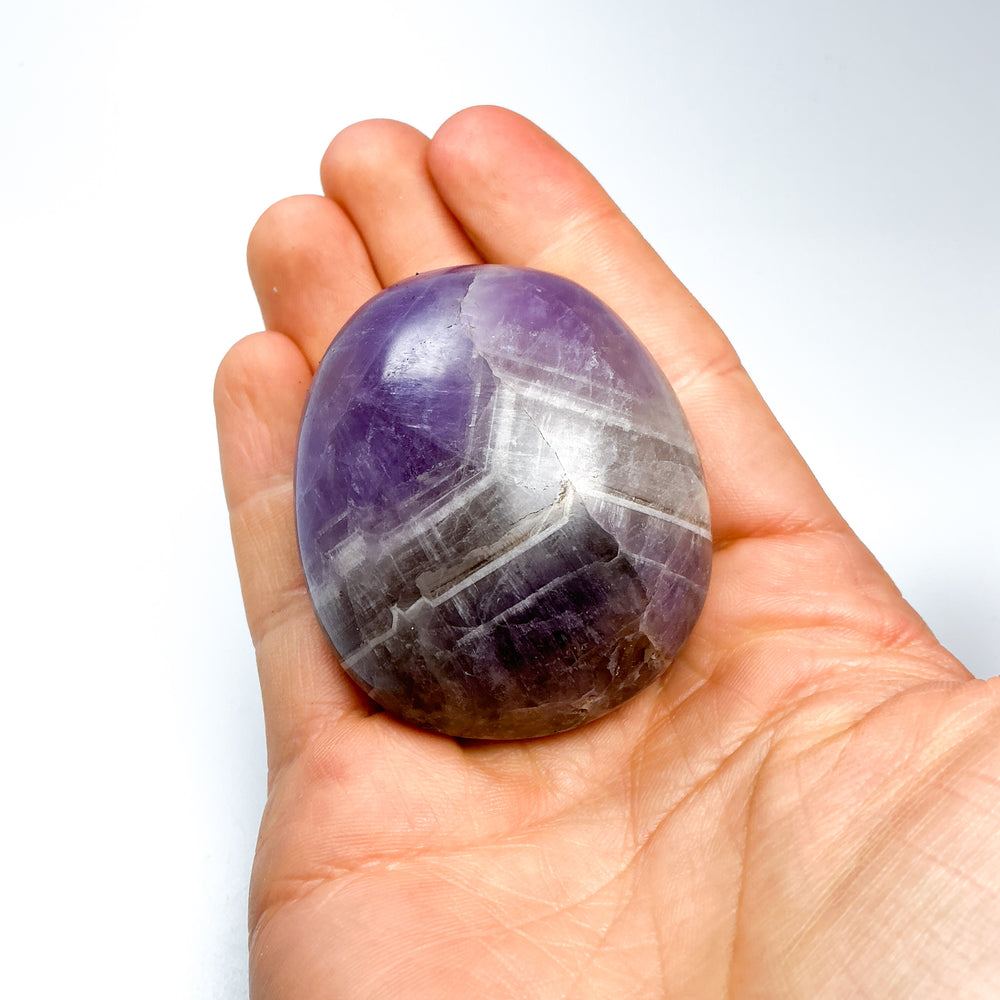 Chevron Amethyst Tumble