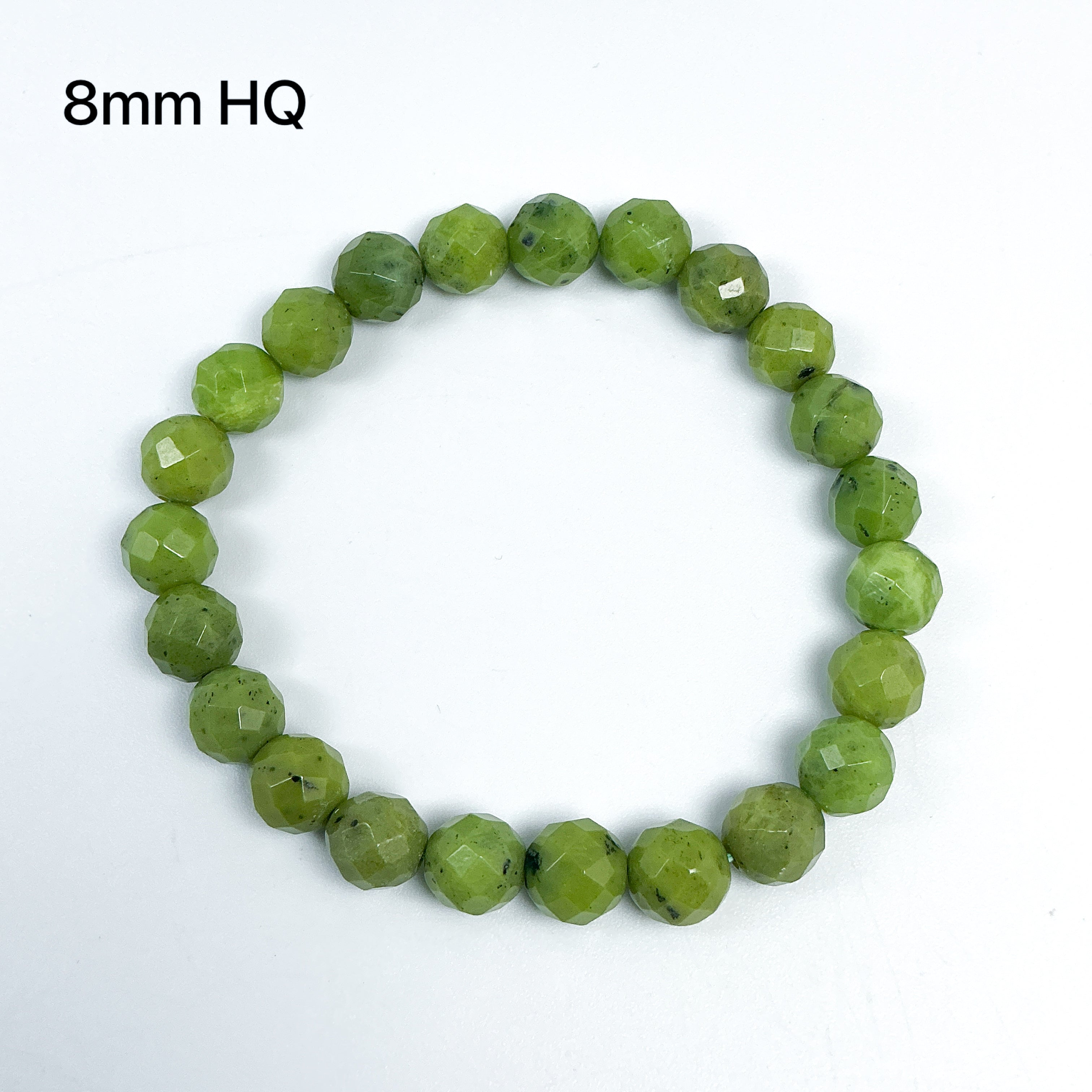 Canadian Jade Faceted Beaded Bracelet – Rocks and Gems Canada