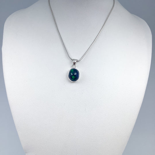 Black Ethiopian Opal Pendant