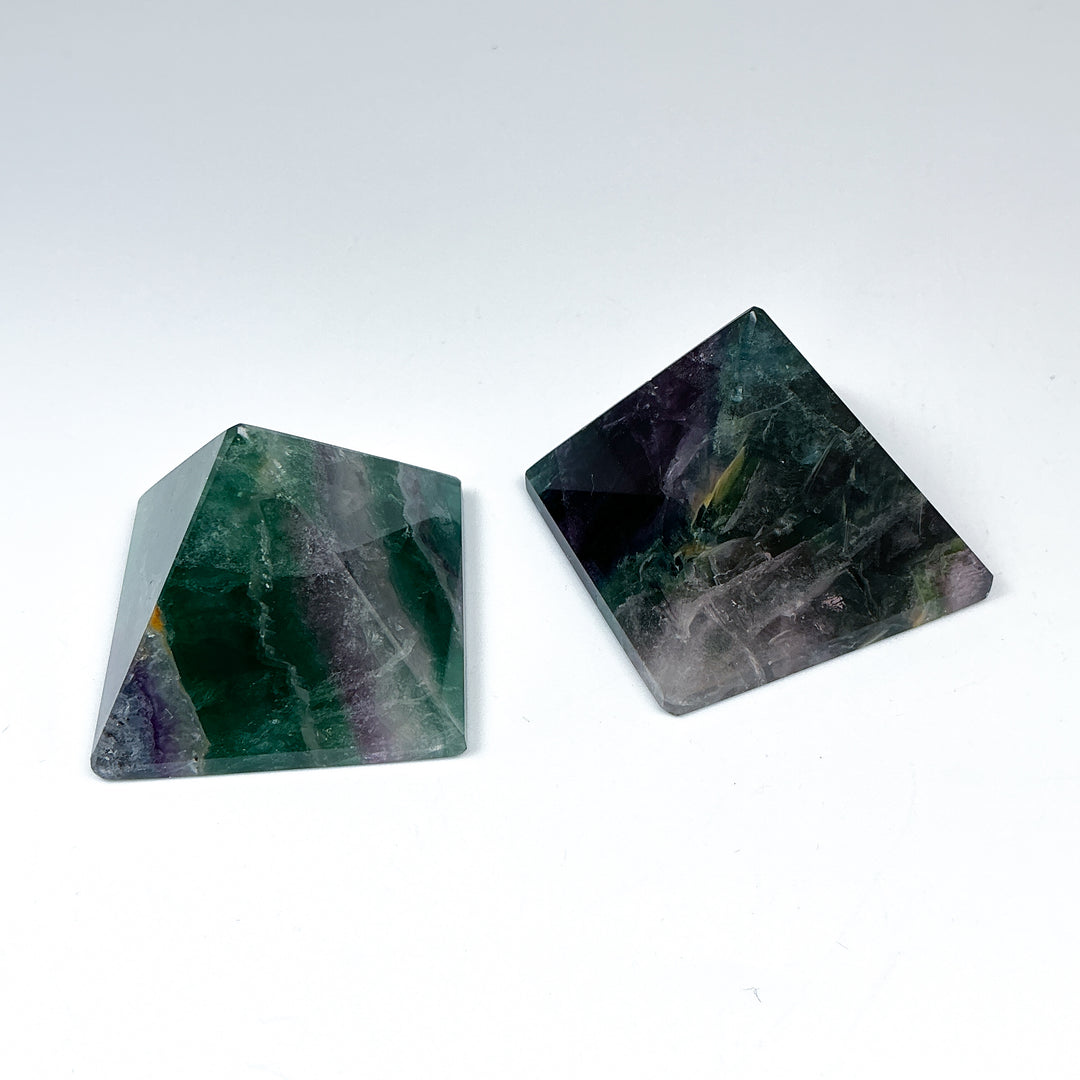 Fluorite Pyramid - Rocks and Gems Canada