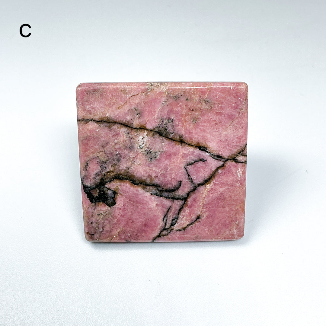 Rhodonite Pyramid - Rocks and Gems Canada
