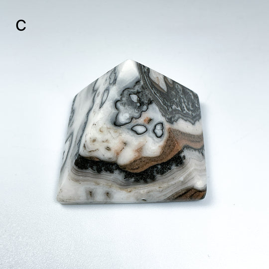 Zebra Jasper Pyramid - Rocks and Gems Canada