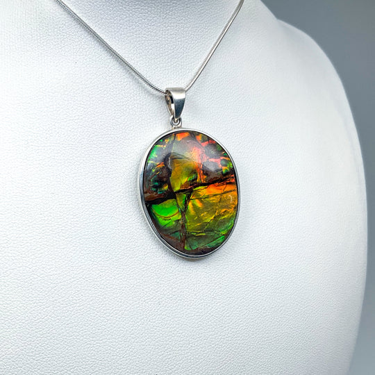 Alberta Ammolite Pendant