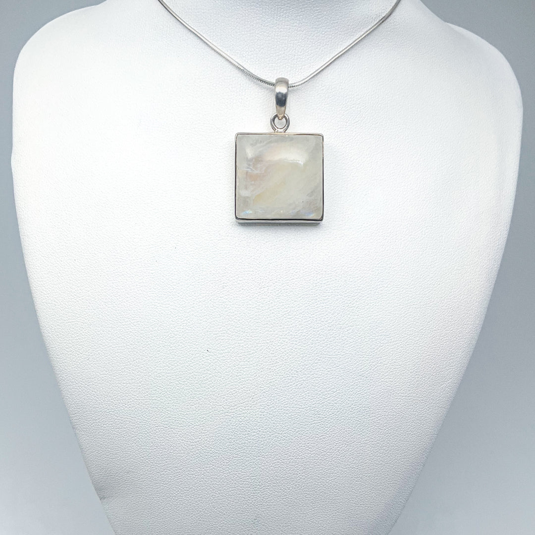 Rainbow Moonstone Pendant