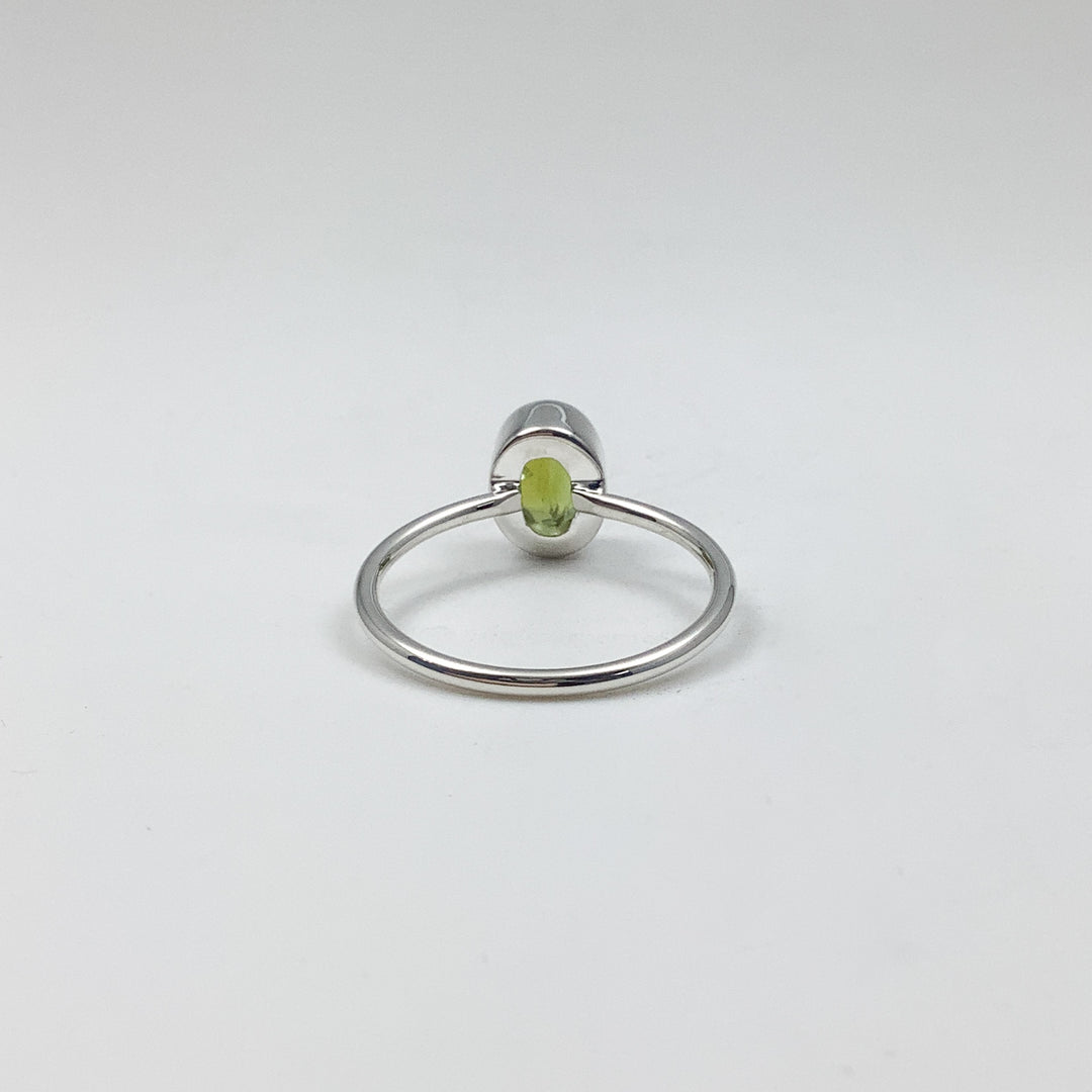 Green Tourmaline Ring - Rocks and Gems Canada