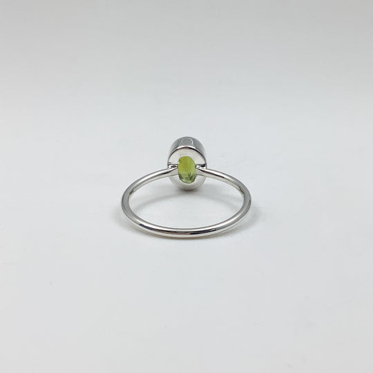 Green Tourmaline Ring - Rocks and Gems Canada