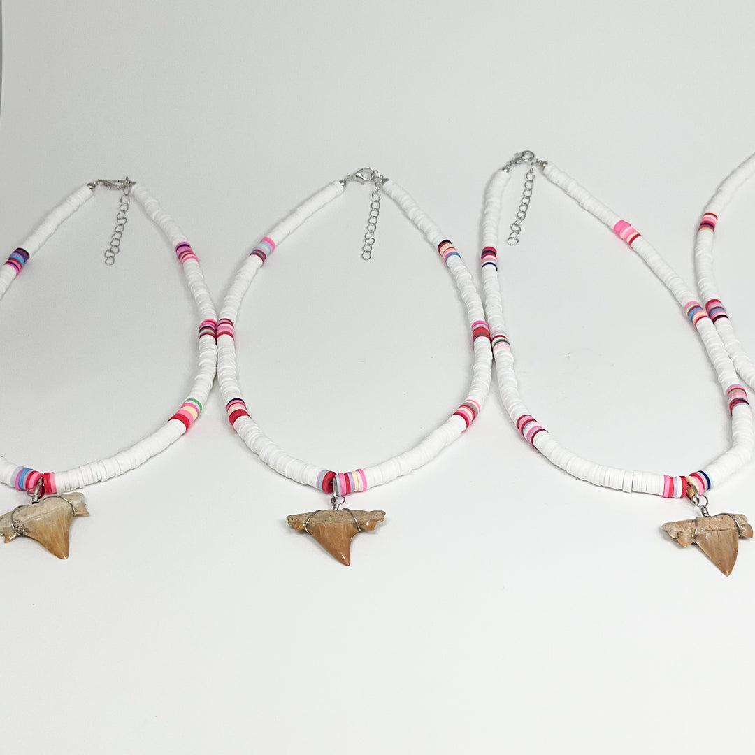Fossilized Shark Tooth Necklace - Rocks and Gems Canada