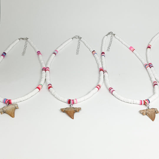 Fossilized Shark Tooth Necklace - Rocks and Gems Canada