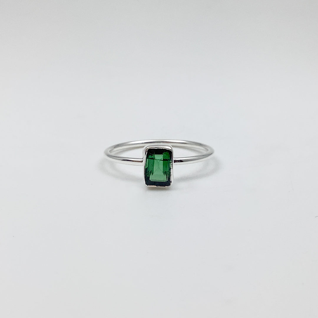 Green Tourmaline Ring