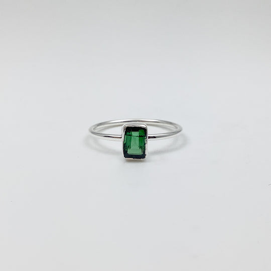 Green Tourmaline Ring