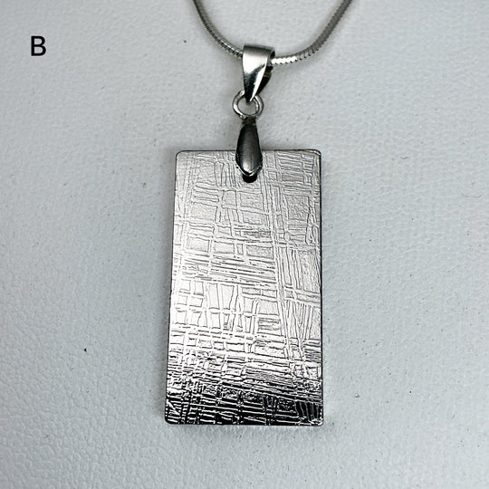 Muonionalusta Meteorite Pendant