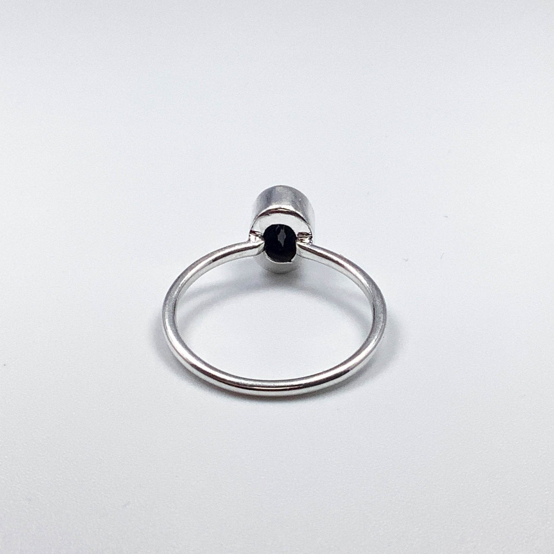 Faceted Elite Shungite Ring-Rocks and Gems Canada