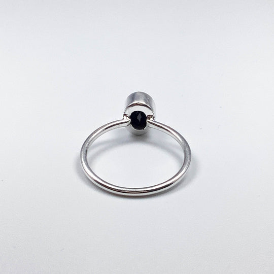 Faceted Elite Shungite Ring-Rocks and Gems Canada