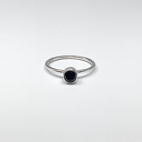Faceted Elite Shungite Ring-Rocks and Gems Canada