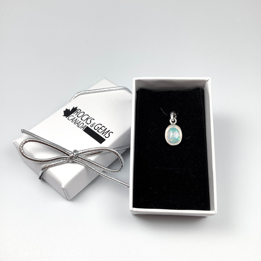 Fire Opal Pendant-Rocks and Gems Canada