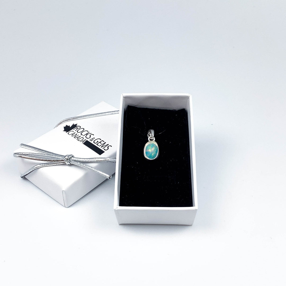 Fire Opal Pendant-Rocks and Gems Canada