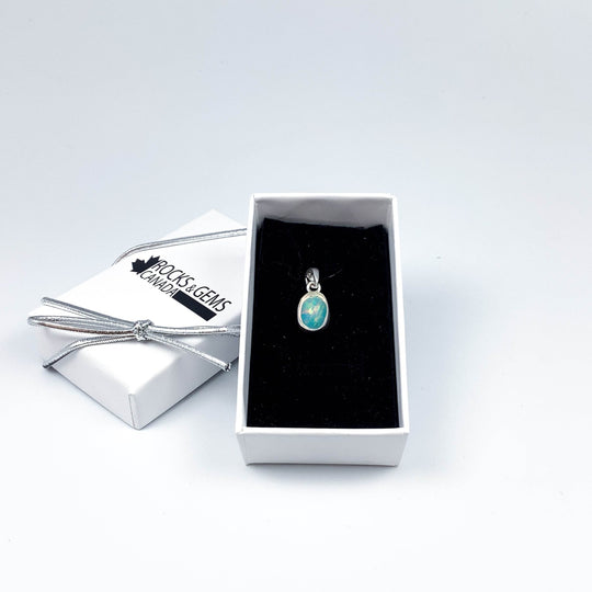 Fire Opal Pendant-Rocks and Gems Canada