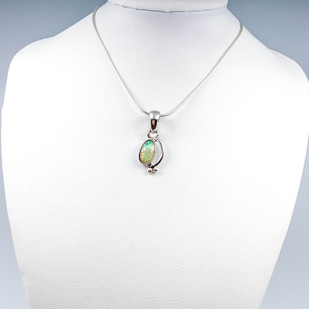 Fire Opal Pendant-Rocks and Gems Canada