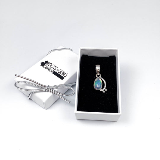 Fire Opal Pendant-Rocks and Gems Canada