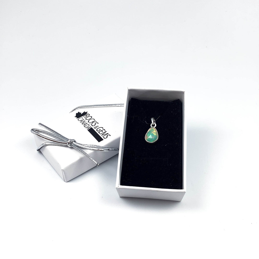 Fire Opal Pendant-Rocks and Gems Canada