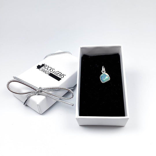 Fire Opal Pendant-Rocks and Gems Canada