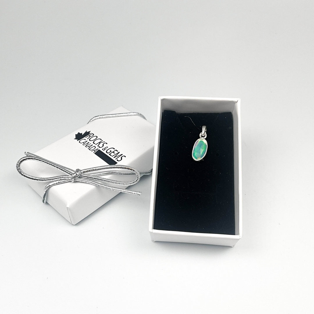 Fire Opal Pendant-Rocks and Gems Canada