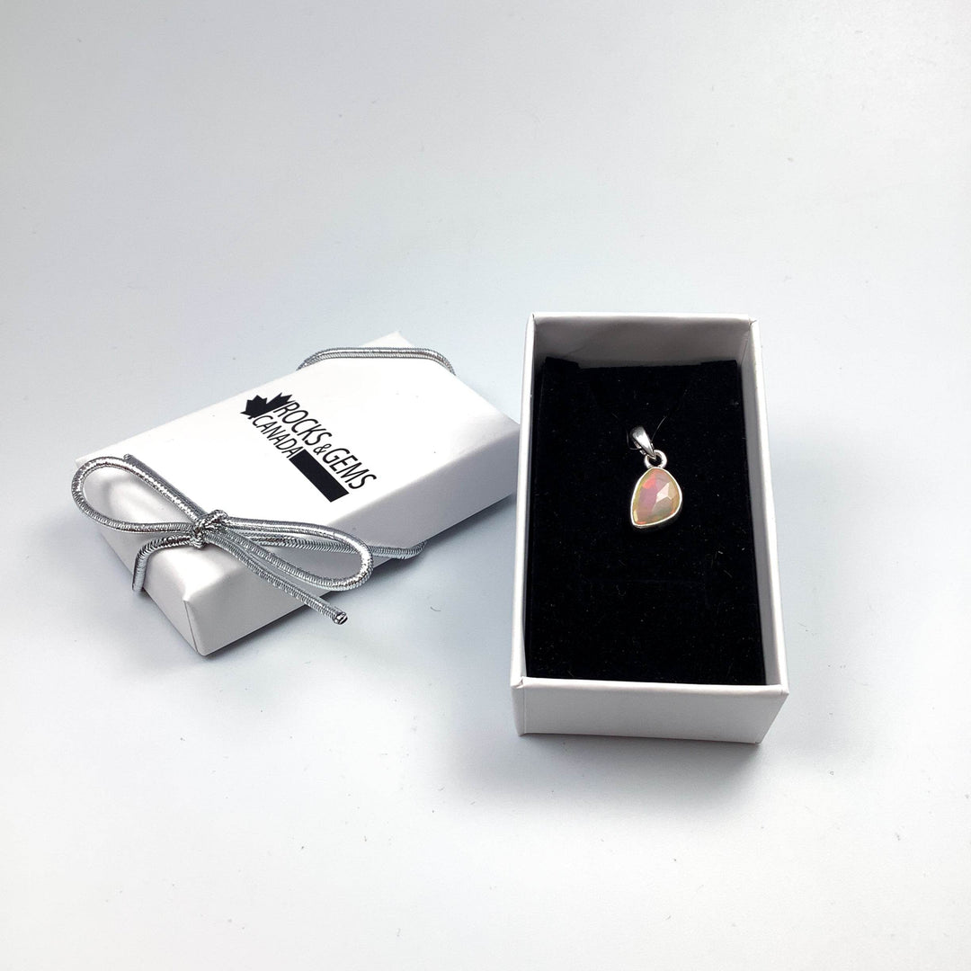 Fire Opal Pendant-Rocks and Gems Canada