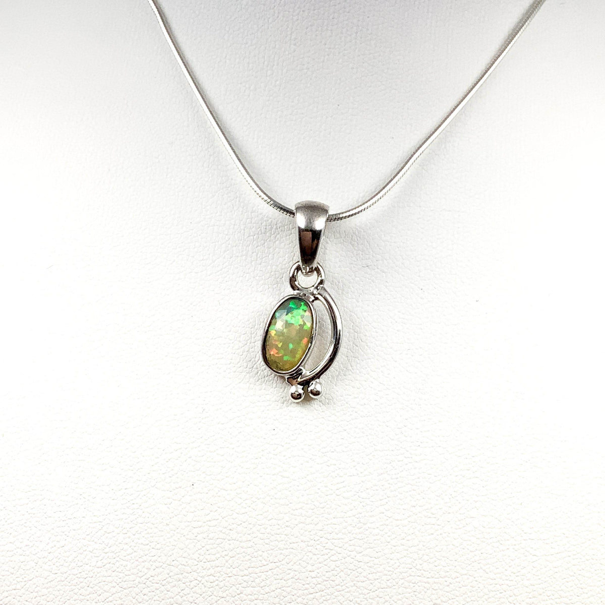 Fire Opal Pendant-Rocks and Gems Canada