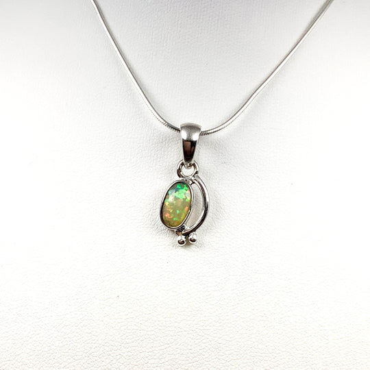 Fire Opal Pendant-Rocks and Gems Canada