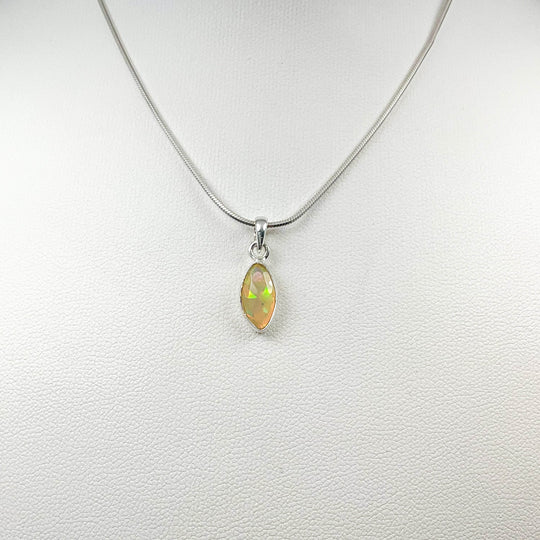 Fire Opal Pendant-Rocks and Gems Canada