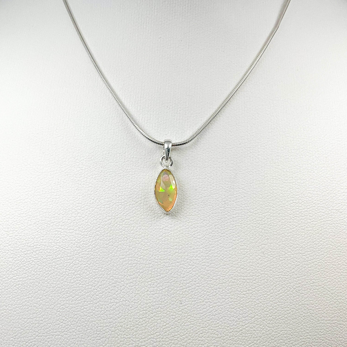 Fire Opal Pendant-Rocks and Gems Canada