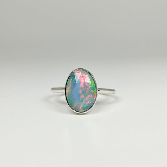 Fire Opal Ring - Rocks and Gems Canada