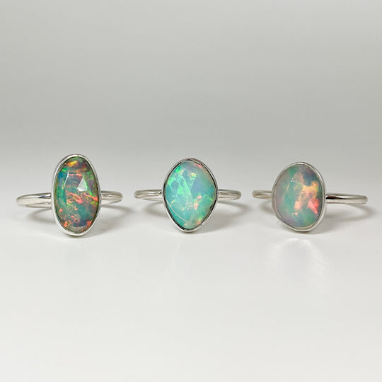Fire Opal Ring - Rocks and Gems Canada
