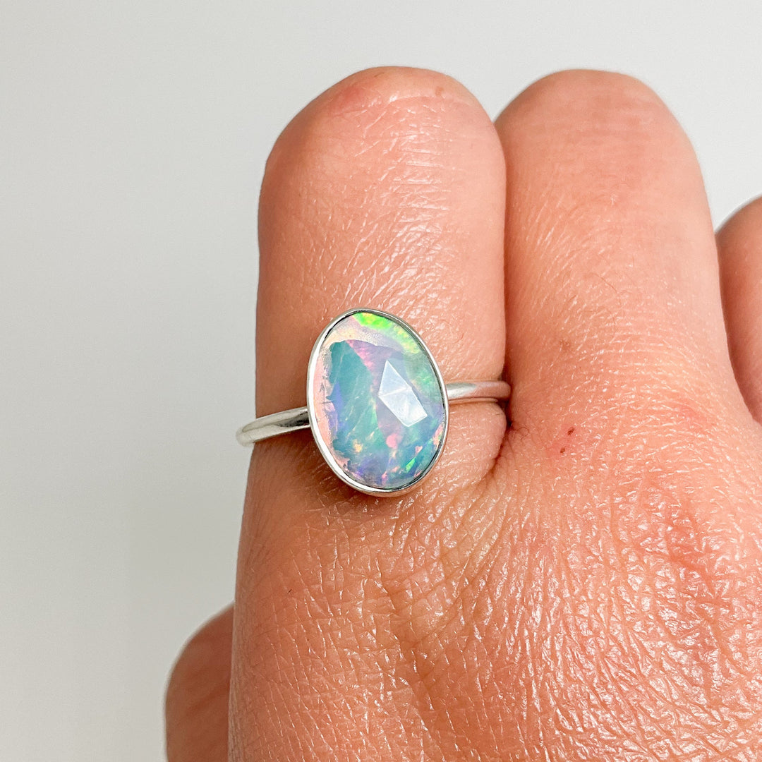 Fire Opal Ring - Rocks and Gems Canada