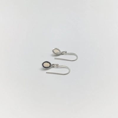 Fire Opal Stud Earrings