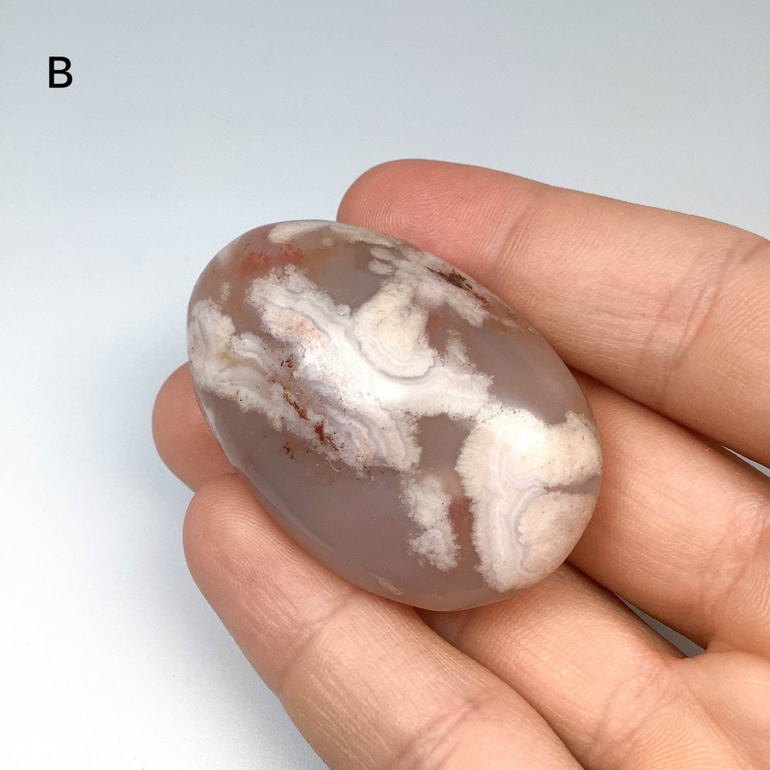 Flower Agate Tumble-Rocks and Gems Canada