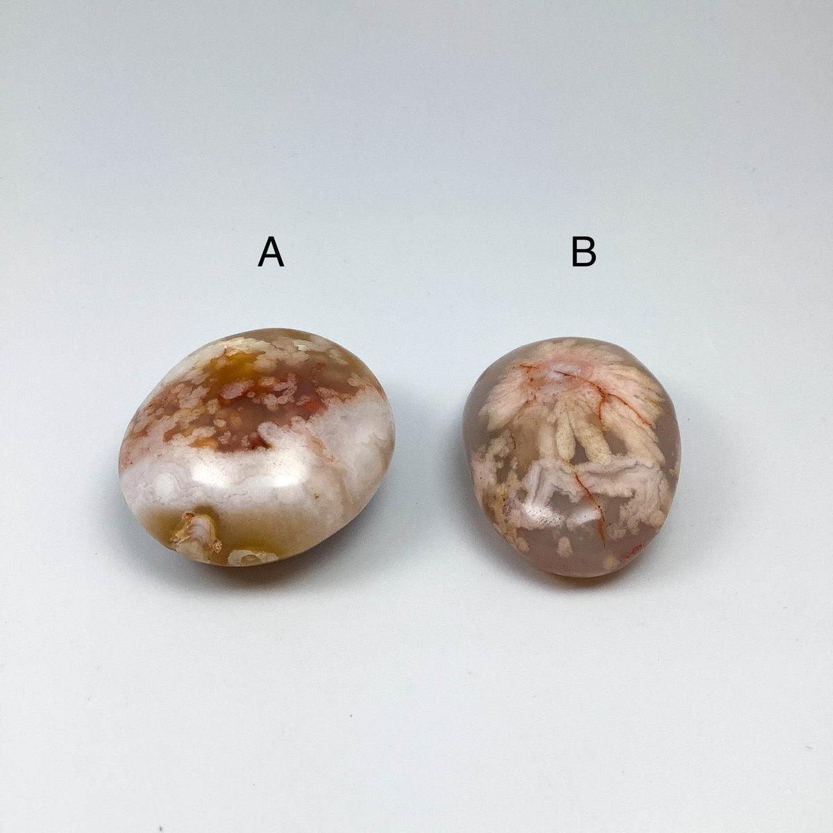Flower Agate Tumble-Rocks and Gems Canada