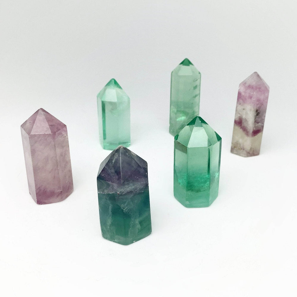 Fluorite Mini Point-Rocks and Gems Canada