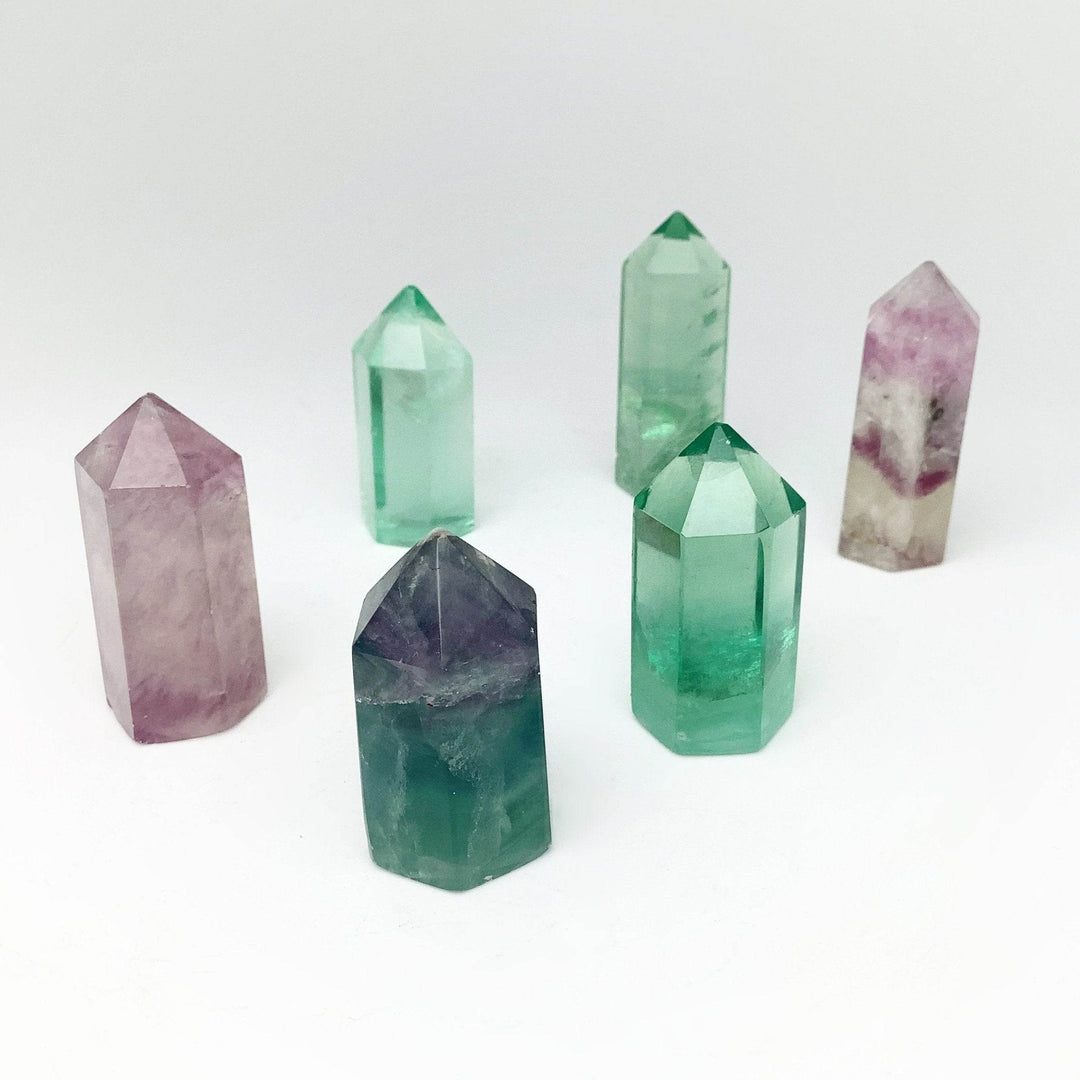 Fluorite Mini Point-Rocks and Gems Canada