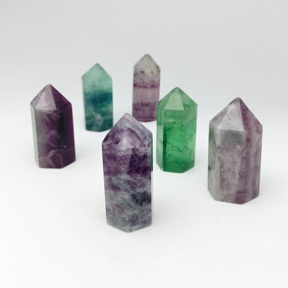 Fluorite Mini Point-Rocks and Gems Canada