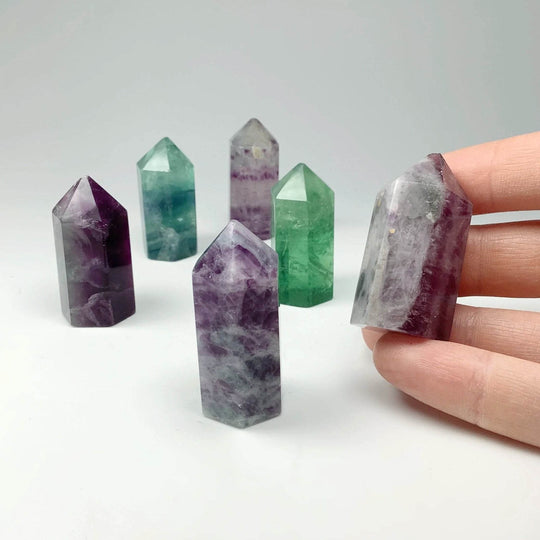 Fluorite Mini Point-Rocks and Gems Canada