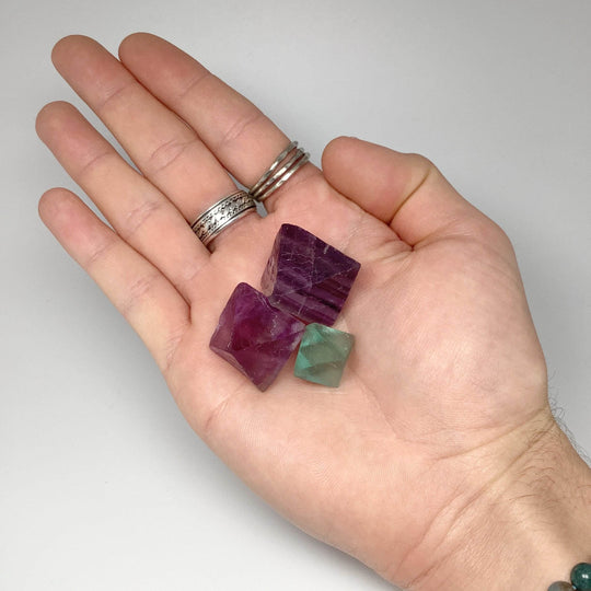 Fluorite Octahedron-Rocks and Gems Canada