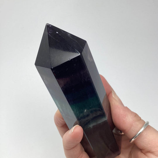 Fluorite Point-Rocks and Gems Canada