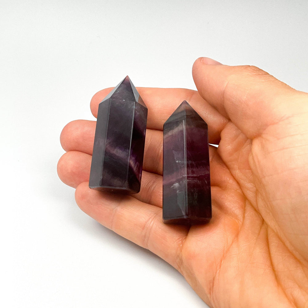 Fluorite Point-Rocks and Gems Canada