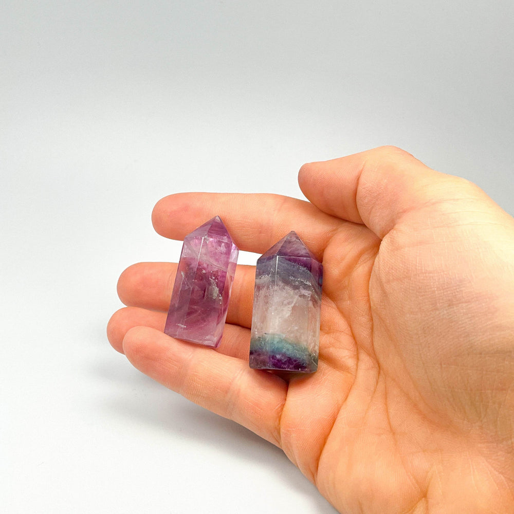 Fluorite Point-Rocks and Gems Canada