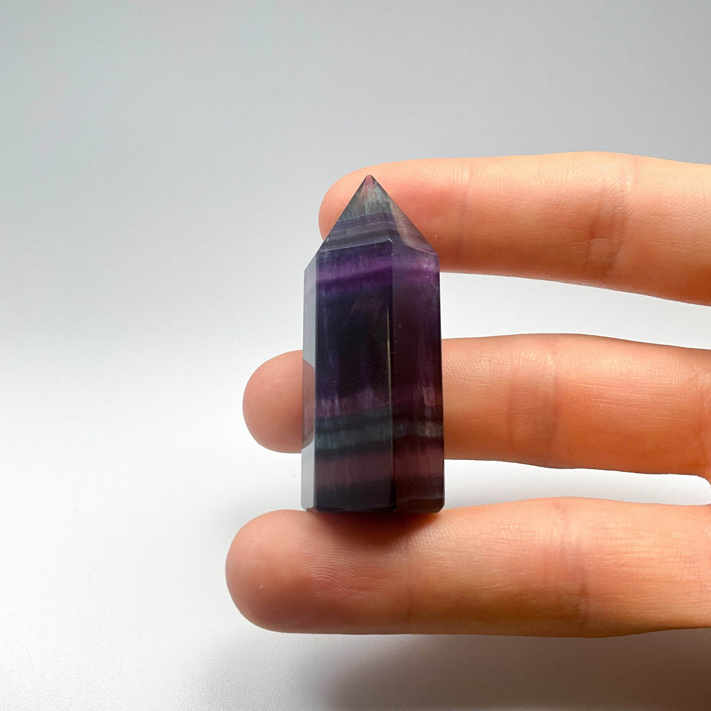 Fluorite Point-Rocks and Gems Canada