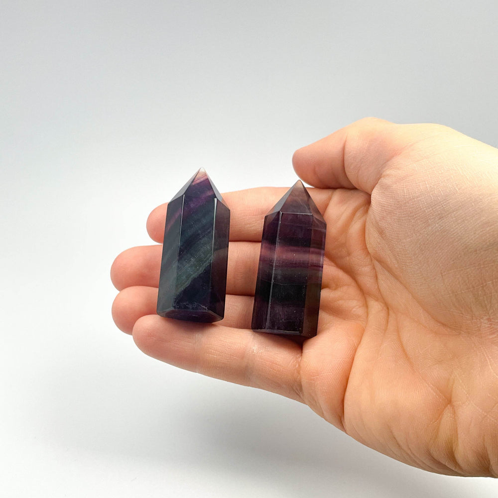 Fluorite Point-Rocks and Gems Canada